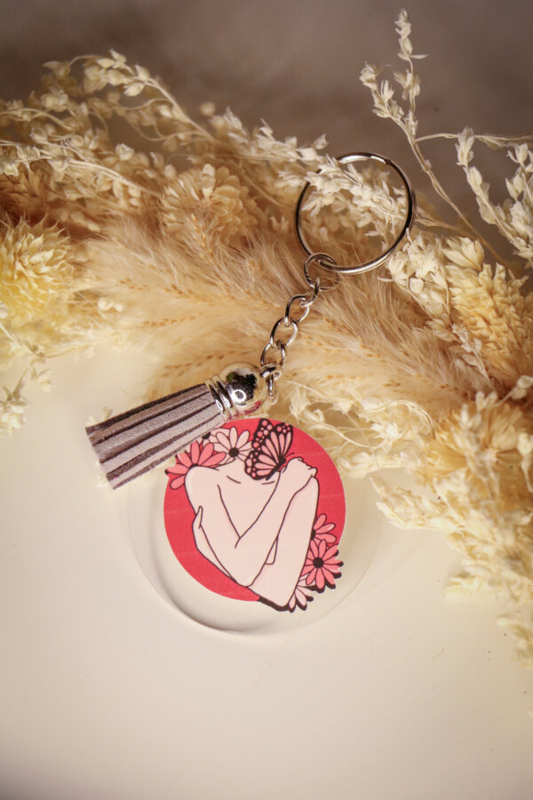 Porte-clé solidaire – Édition Octobre Rose – Image 4